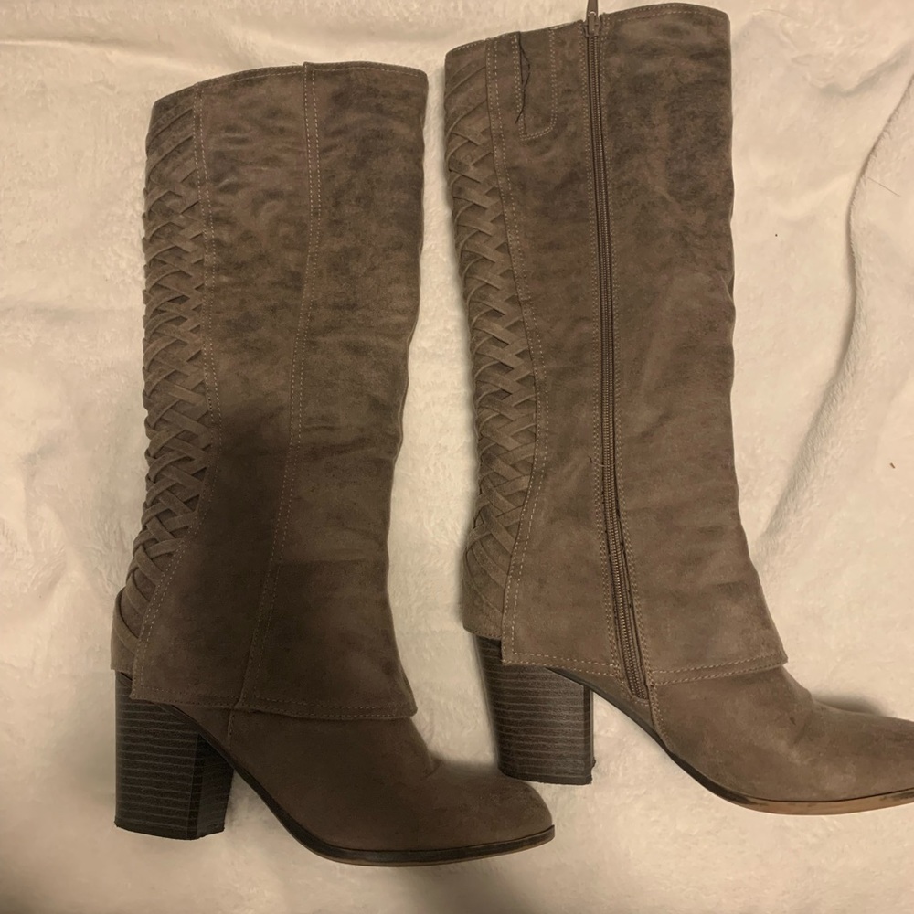Tall heel boots!